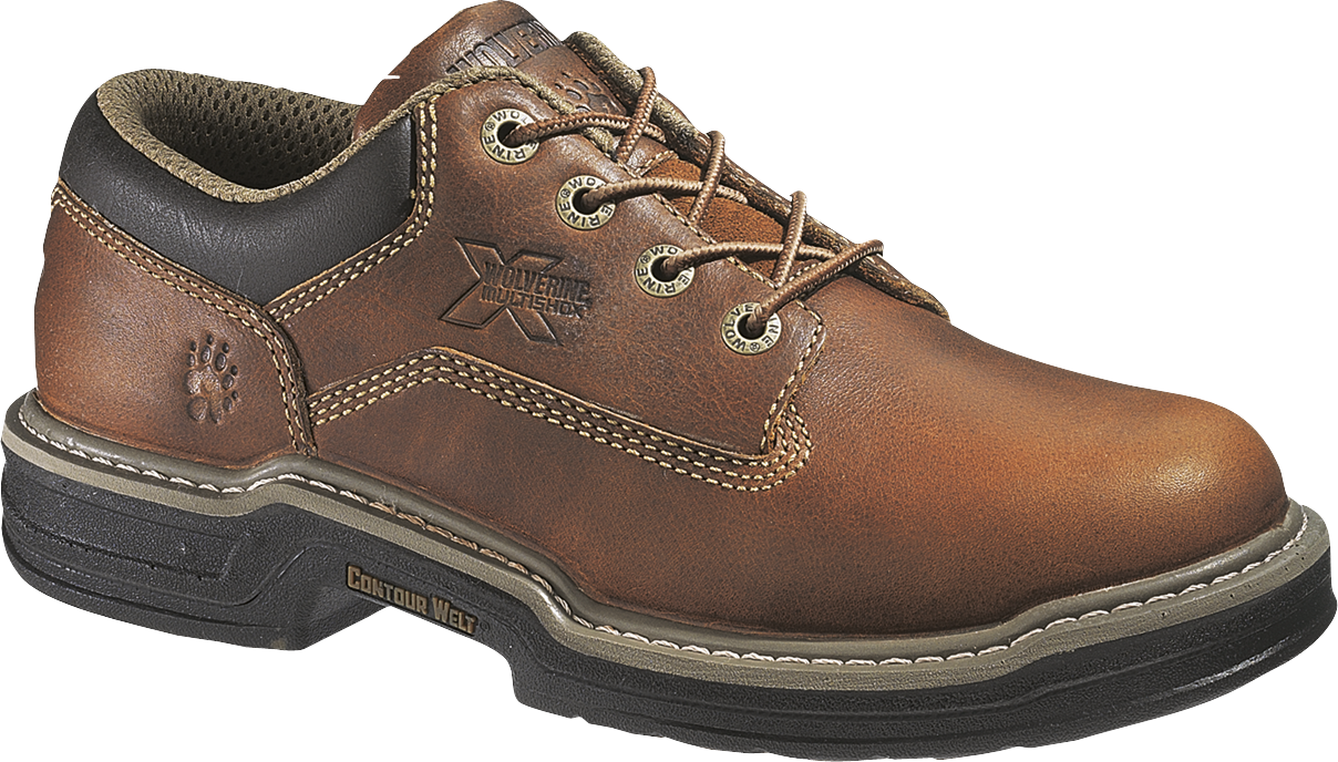 Wolverine Raider MultiShox Contour Welt Oxford Work Shoes Cabela's